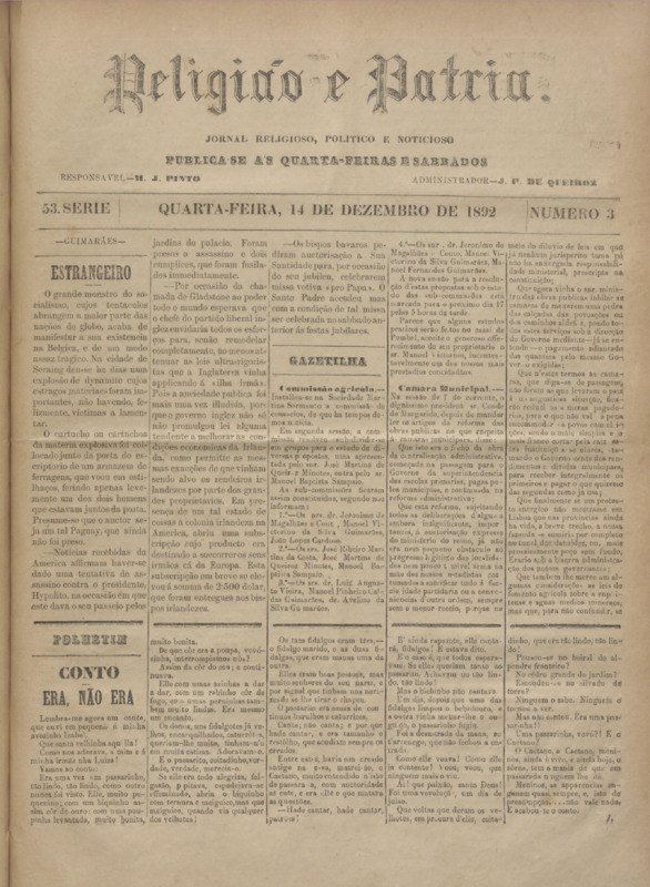 Religião e Pátria