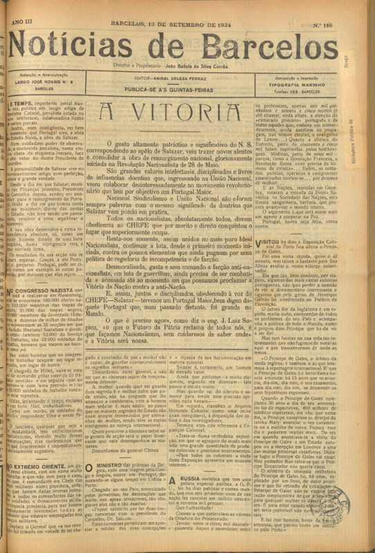 Notícias de Barcelos