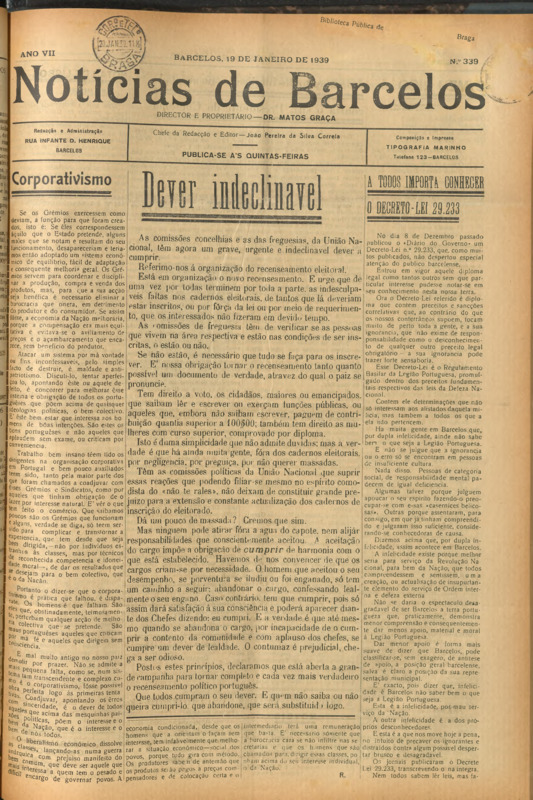 Notícias de Barcelos