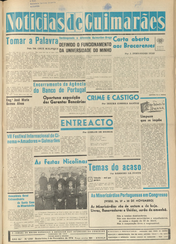 Notícias de Guimarães