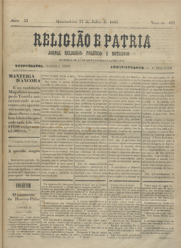 Religião e Pátria