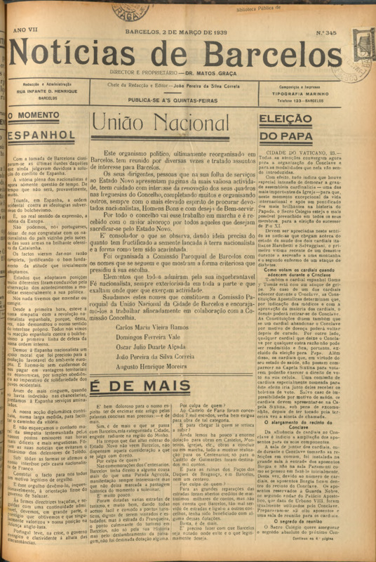Notícias de Barcelos