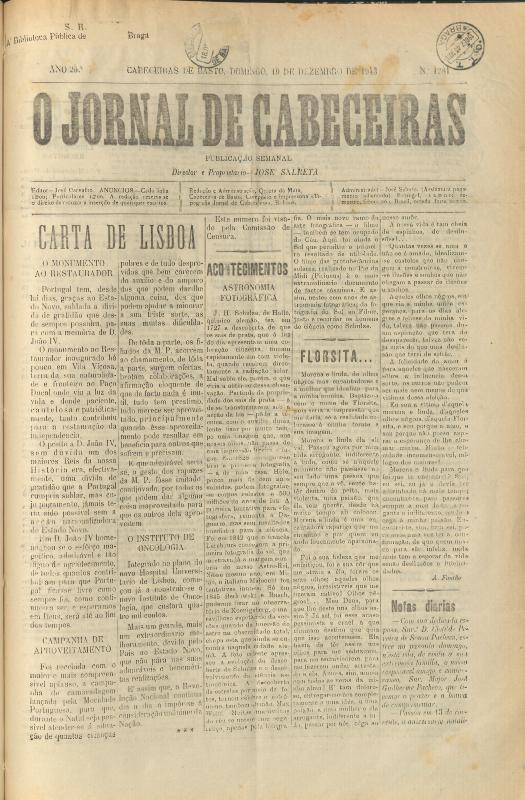 Jornal de Cabeceiras (O)