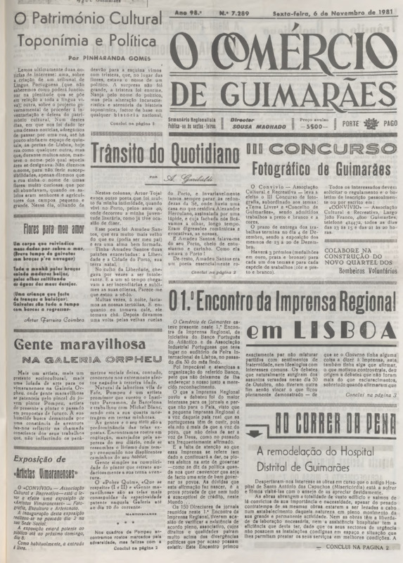 Comércio de Guimarães (O)
