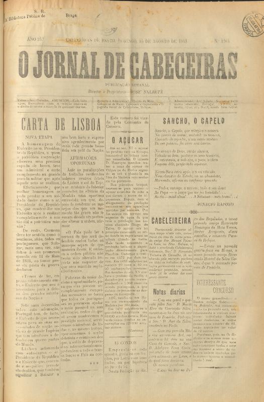 Jornal de Cabeceiras (O)