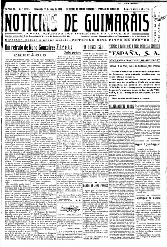 Notícias de Guimarães