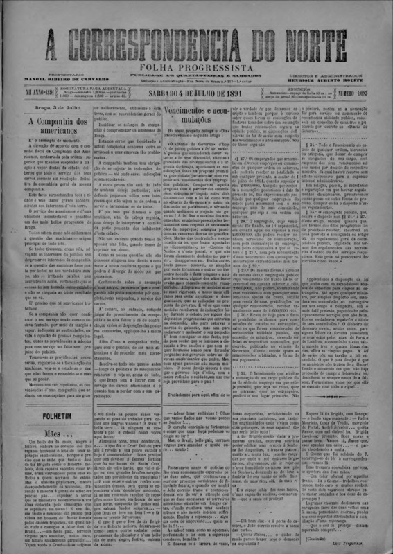 Correspndência do Norte (A)