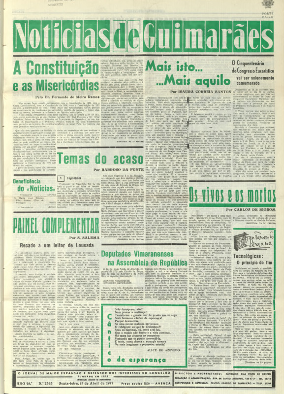 Notícias de Guimarães