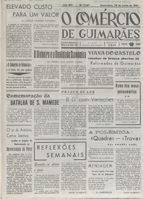 Comércio de Guimarães (O)