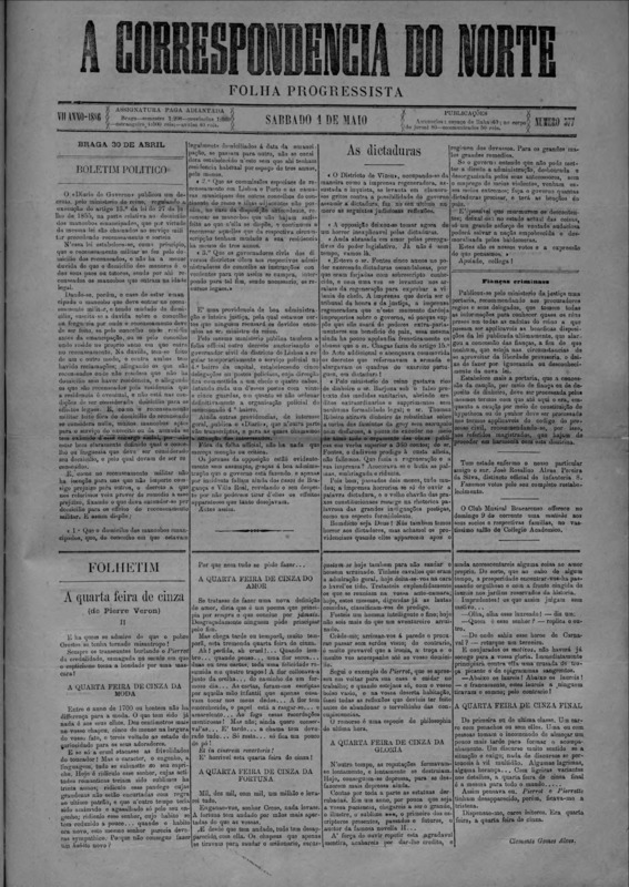 Correspndência do Norte (A)