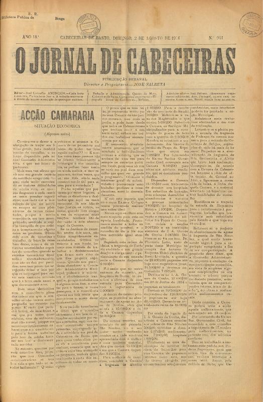 Jornal de Cabeceiras (O)
