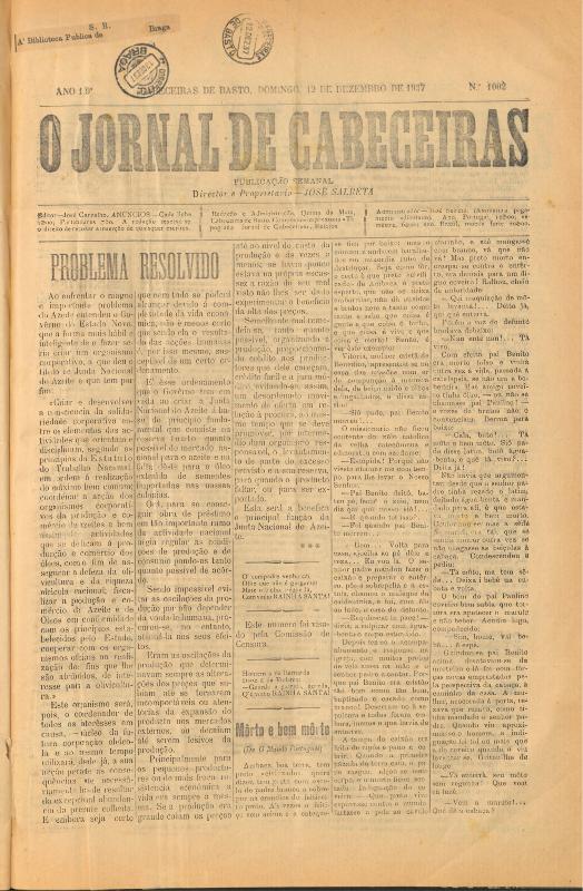 Jornal de Cabeceiras (O)
