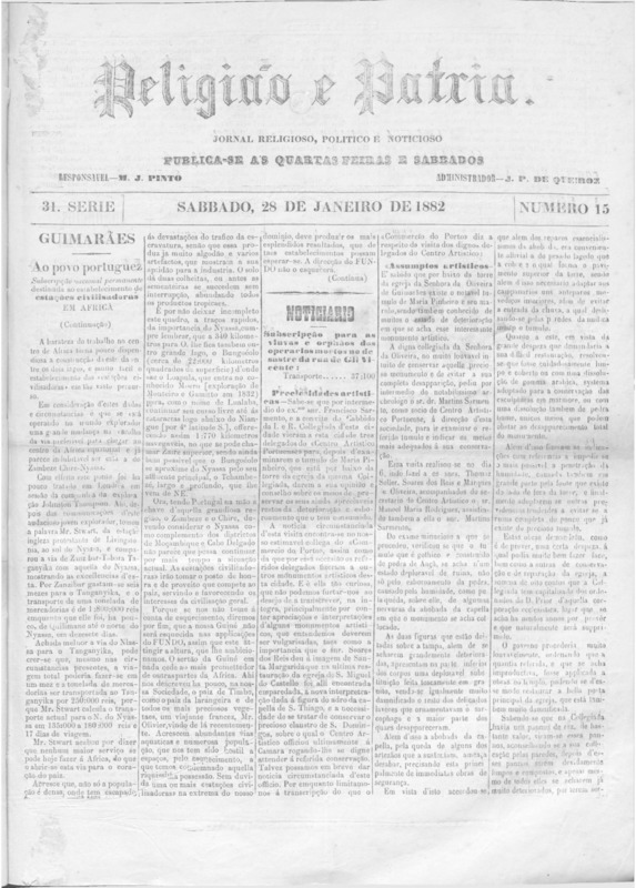 Religião e Pátria