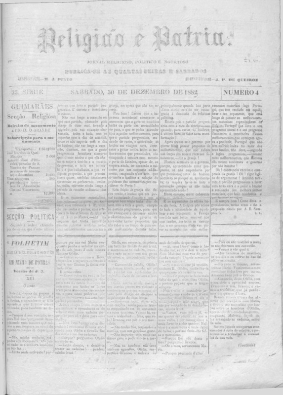 Religião e Pátria