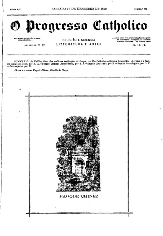 O Progresso Católico