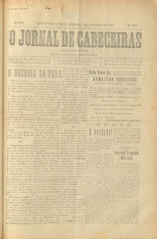 Jornal de Cabeceiras (O)