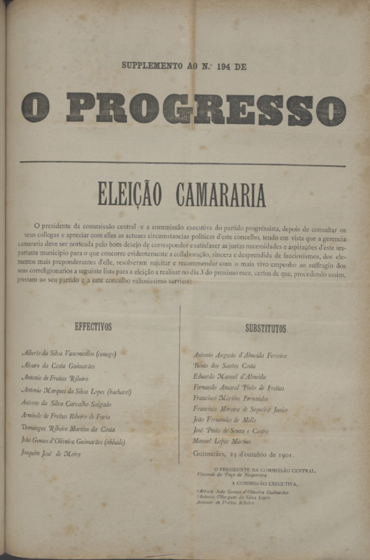 Progresso (O)