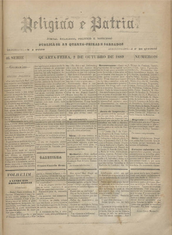 Religião e Pátria