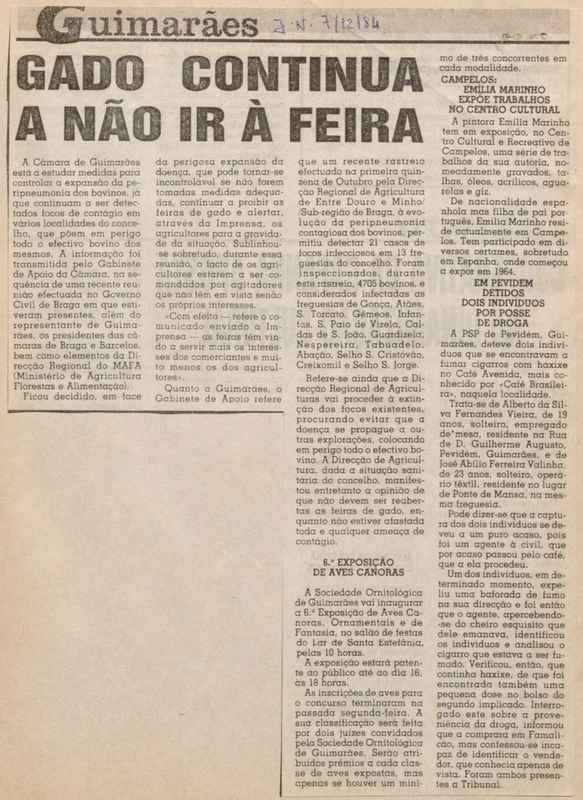 Jornal de Notícias -07/12/1984