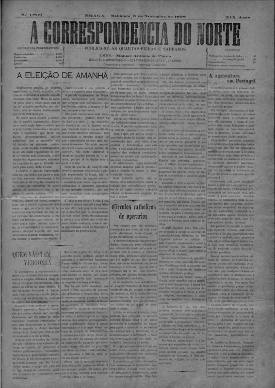Correspndência do Norte (A)
