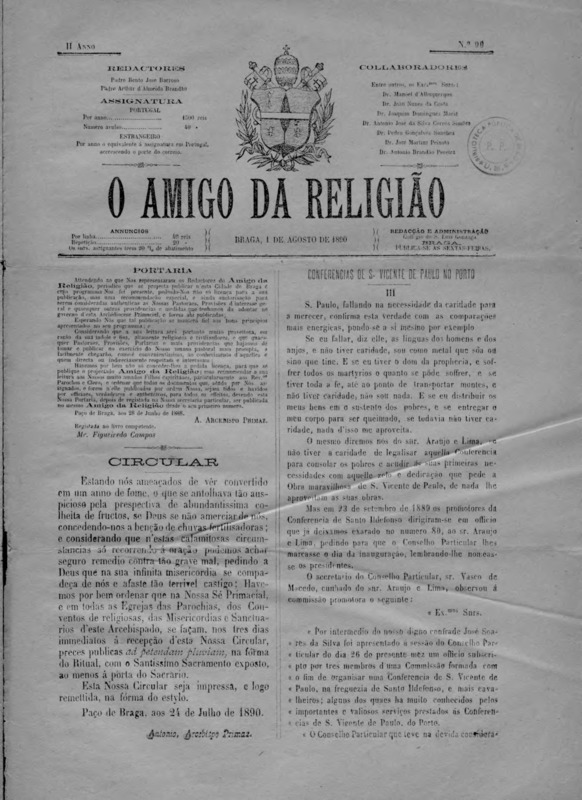 Amigo da Religião (O)