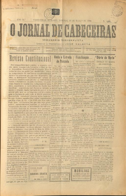 Jornal de Cabeceiras (O)