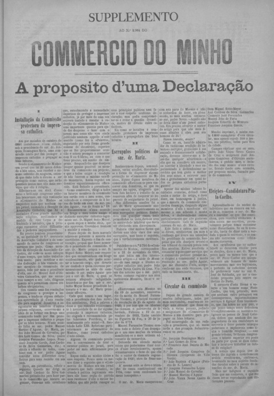 Comércio do Minho (O)