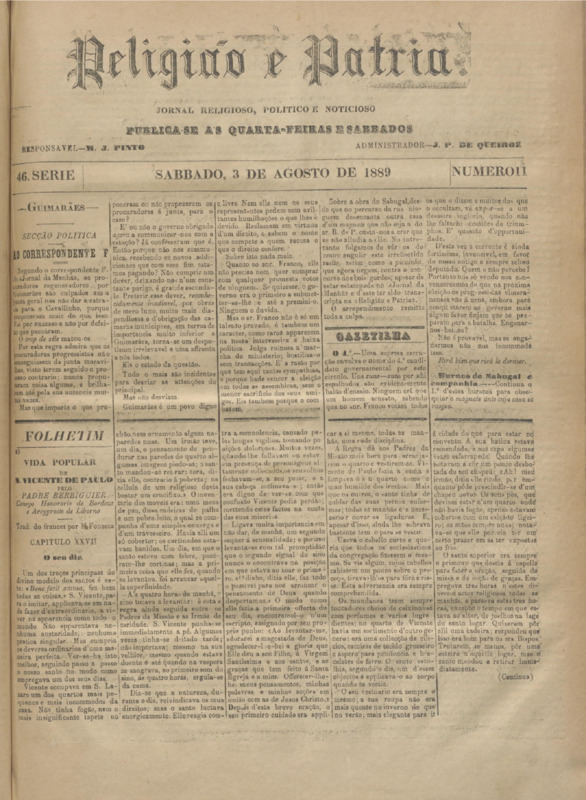 Religião e Pátria