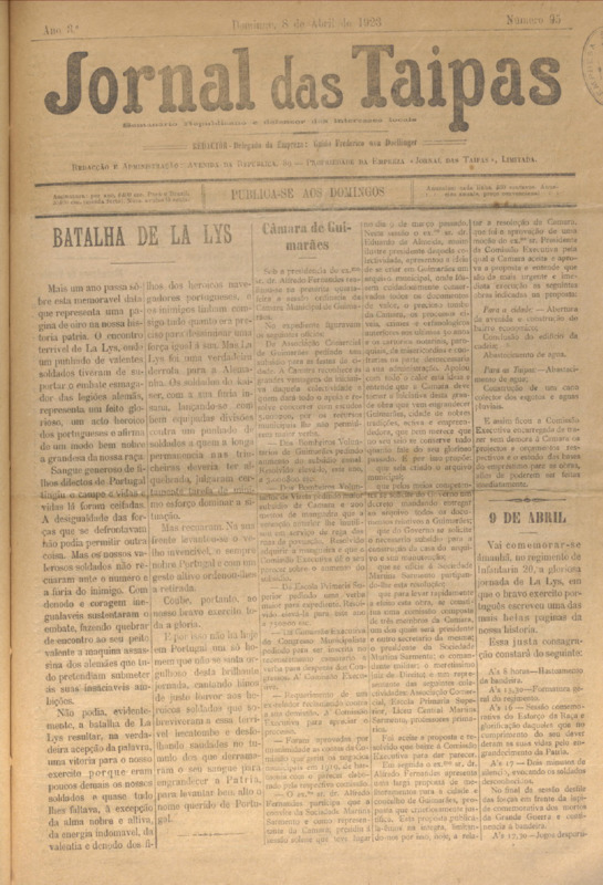 Jornal das Taipas