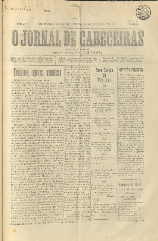 Jornal de Cabeceiras (O)
