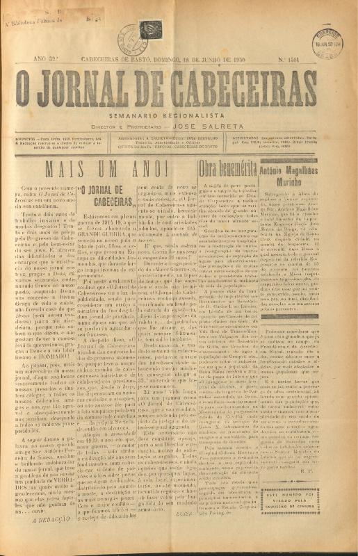 Jornal de Cabeceiras (O)