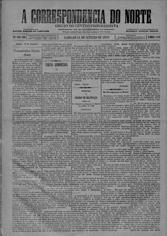 Correspndência do Norte (A)