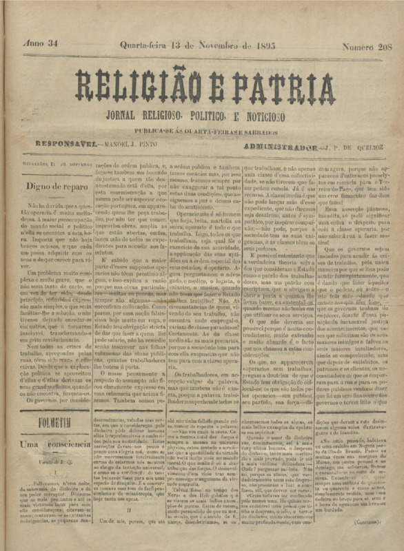 Religião e Pátria