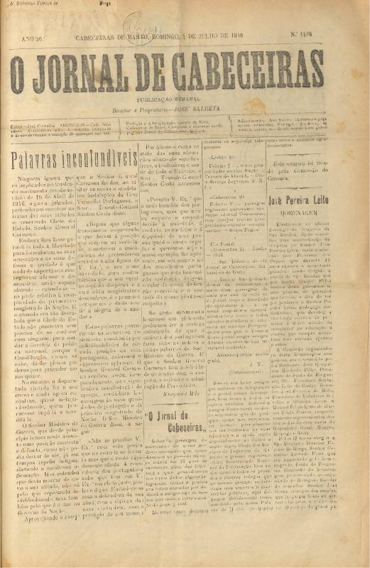 Jornal de Cabeceiras (O)