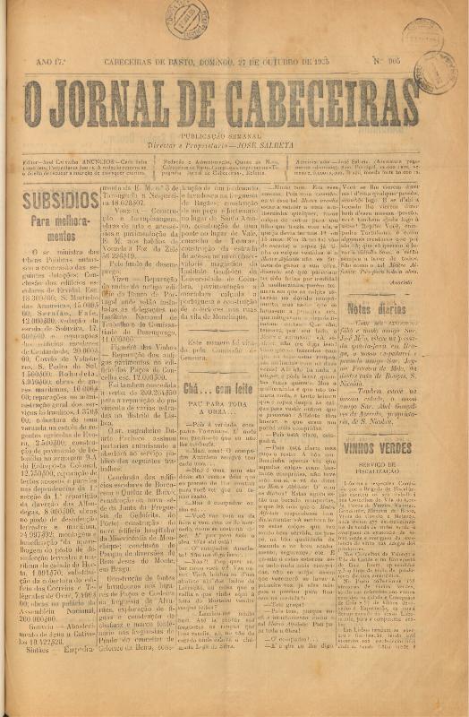 Jornal de Cabeceiras (O)