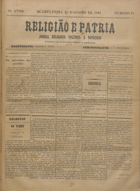 Religião e Pátria