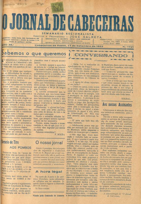 Jornal de Cabeceiras (O)