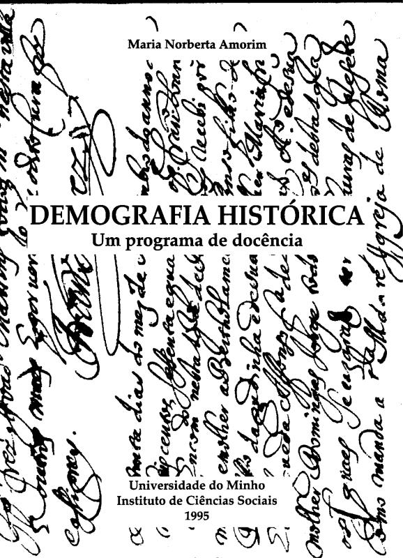Demografia histórica: Um programa de docência