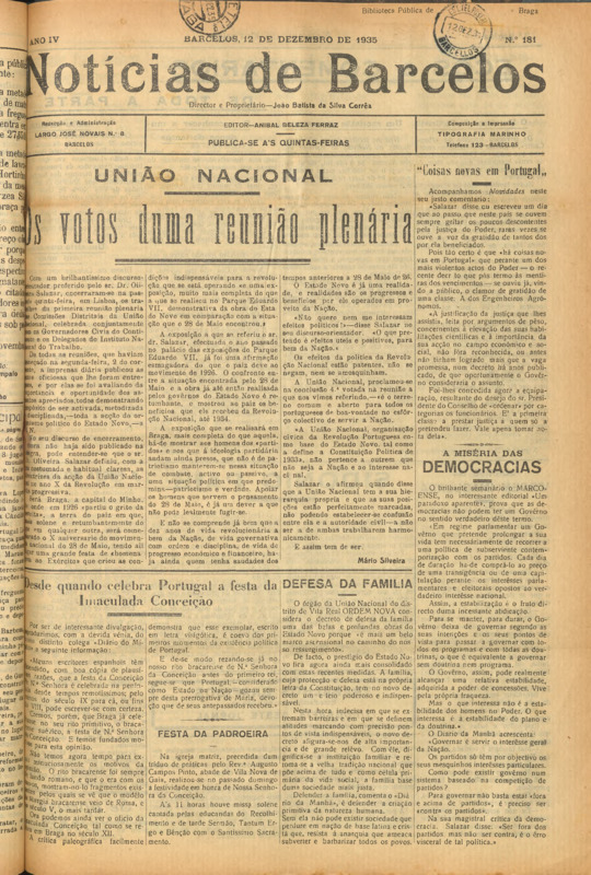 Notícias de Barcelos