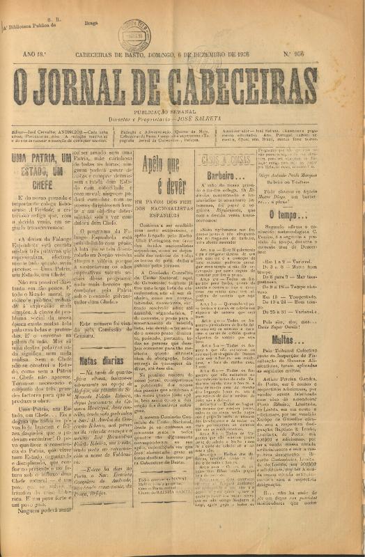 Jornal de Cabeceiras (O)