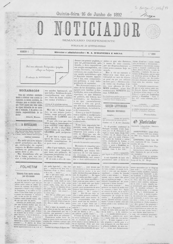 Noticiador (O)