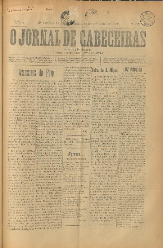 Jornal de Cabeceiras (O)
