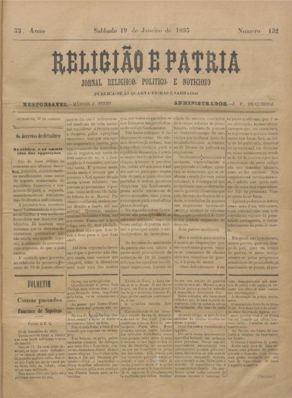 Religião e Pátria