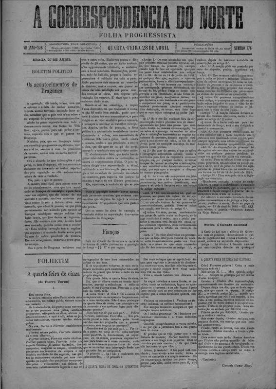 Correspndência do Norte (A)