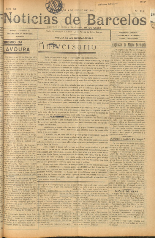 Notícias de Barcelos