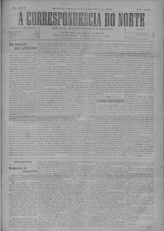 Correspndência do Norte (A)
