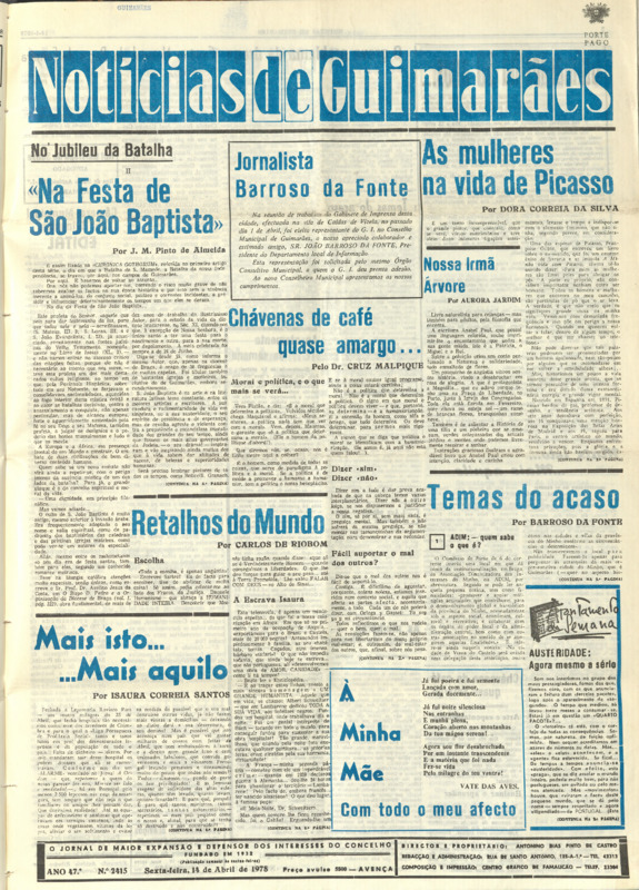 Notícias de Guimarães