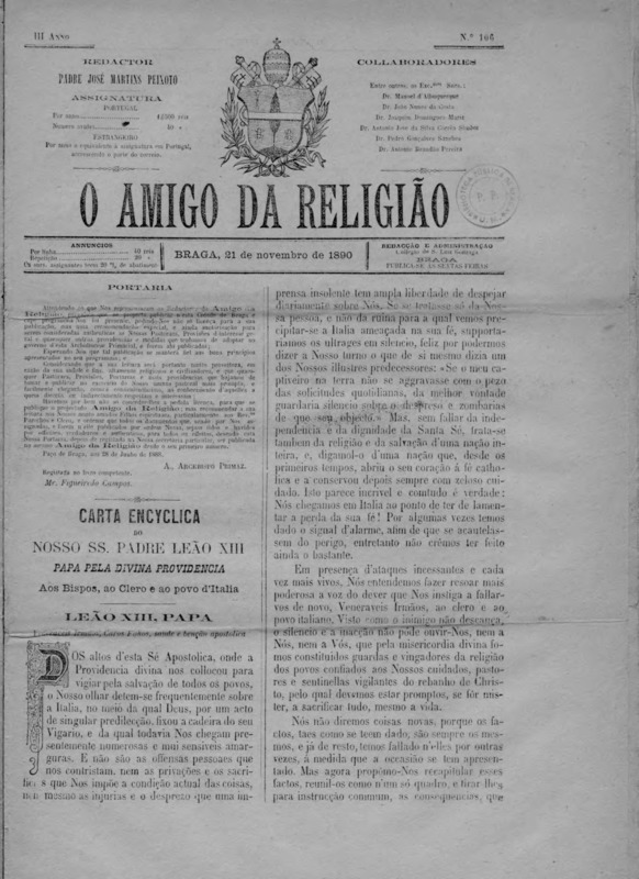 Amigo da Religião (O)