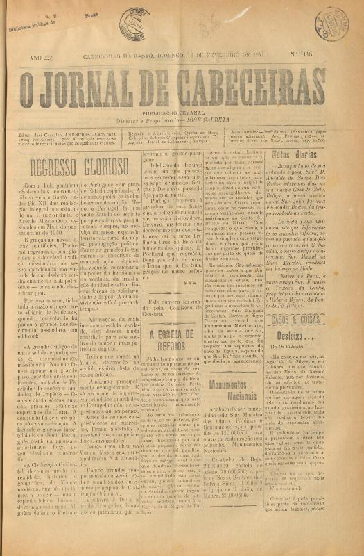 Jornal de Cabeceiras (O)