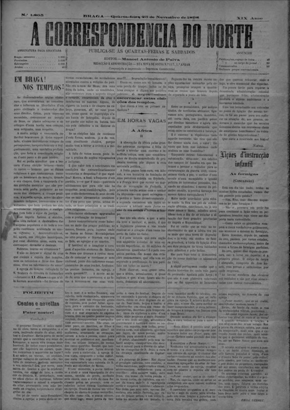 Correspndência do Norte (A)